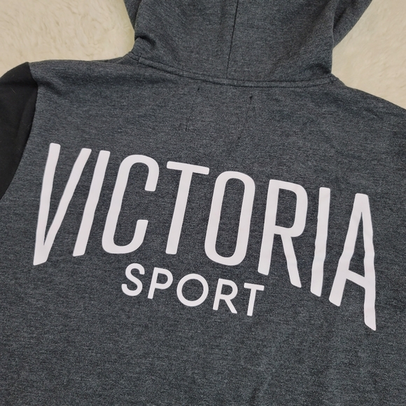 Victoria Sport Front Zip Fleece Hoodie Sz M - Picture 3 of 16